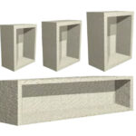 WATERPROOF RECESSED STORAGE