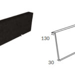 READY TO TILE FRONT BATH PANEL WITH LIP