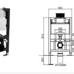 820 FRAME & CISTERN