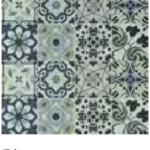 Mosaic Tile Blue